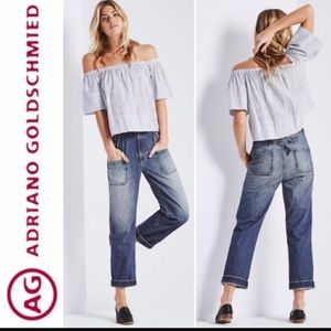 AG Cody Workwear relaxed cropped jean sz 26